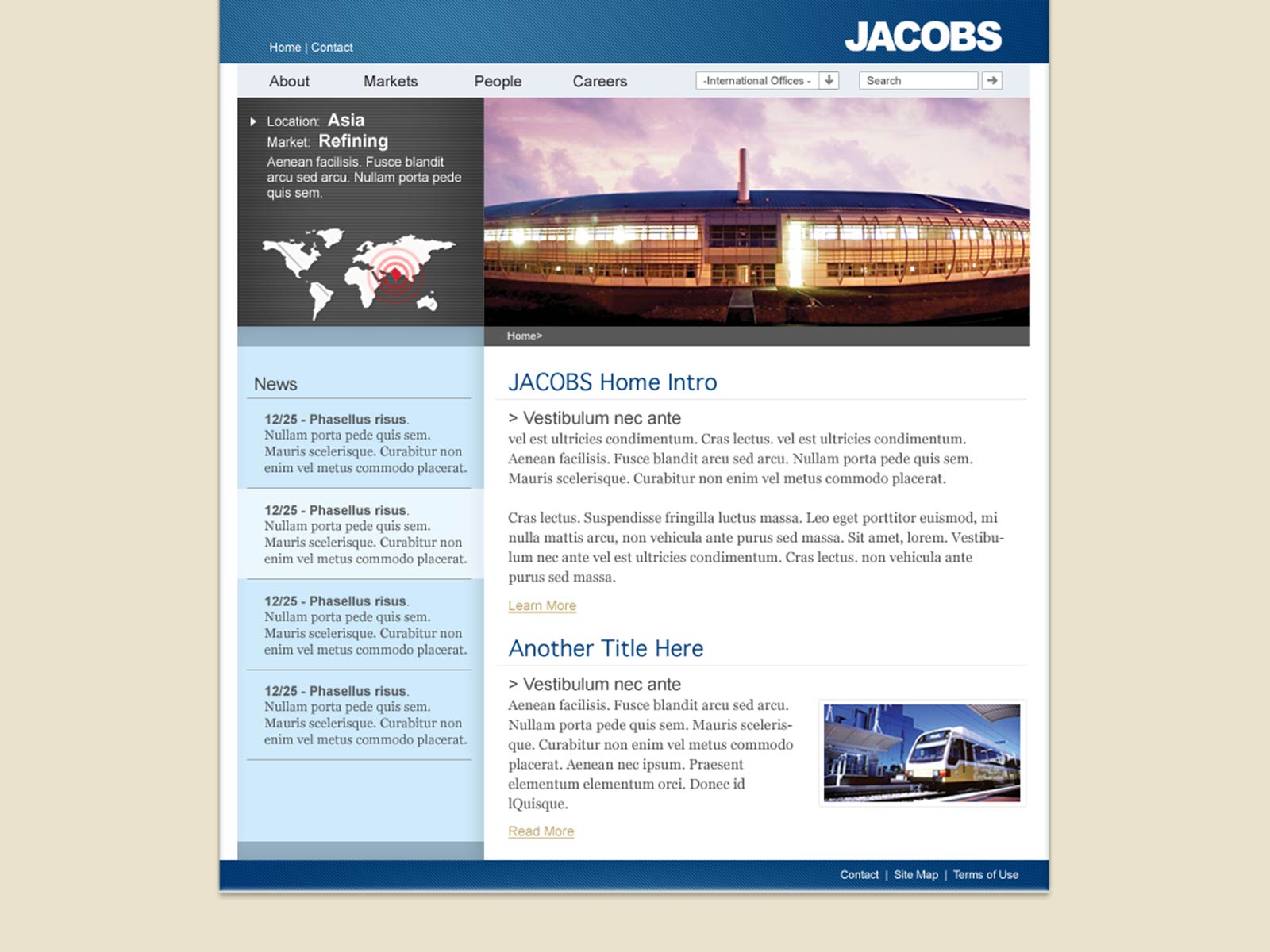 Jacobs Engineering Group Web Design & Development