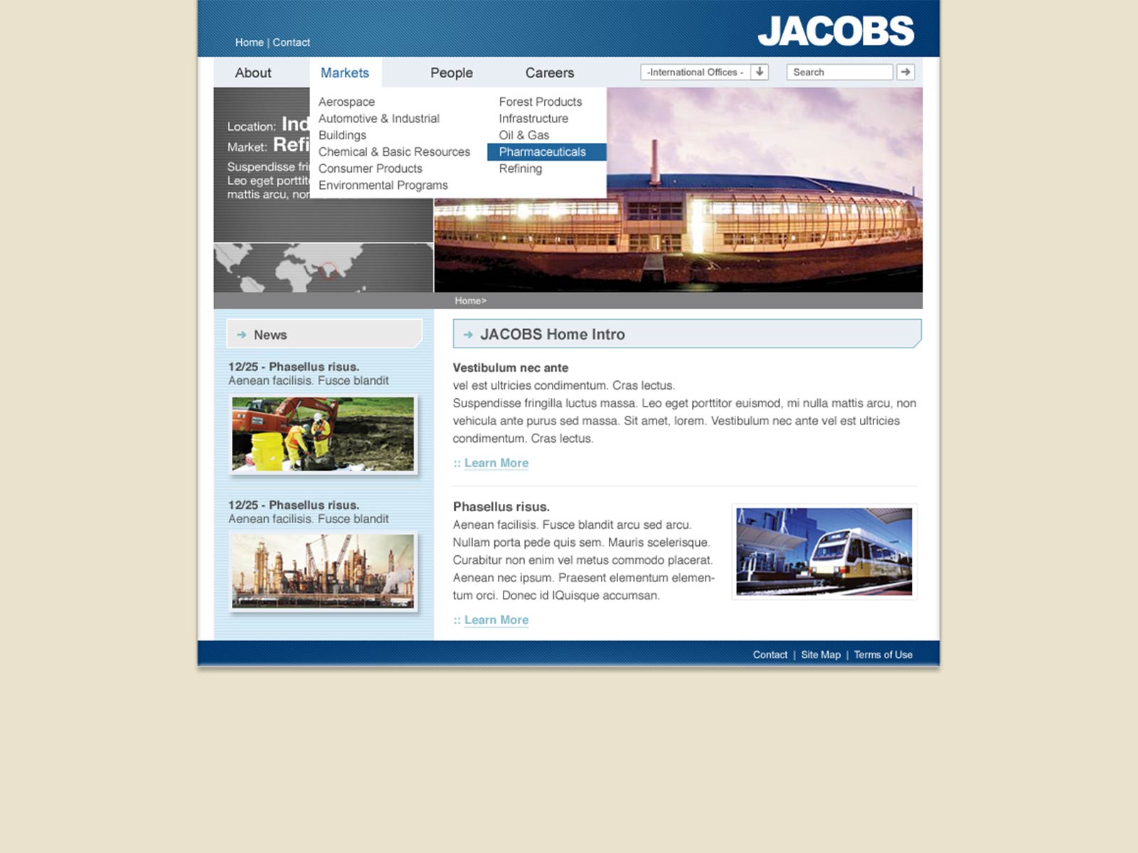 Jacobs Engineering Group Web Design & Development