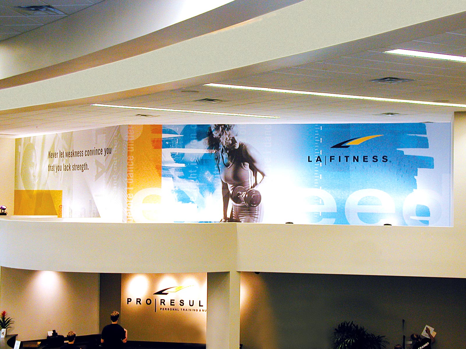LA Fitness Branding and Identity