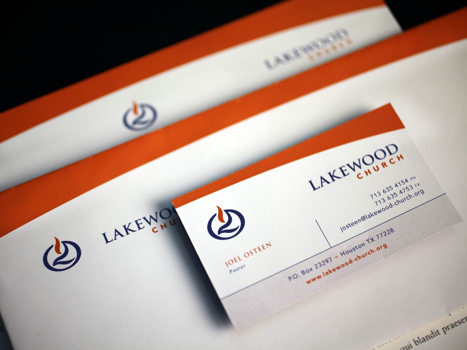 Lakewood Church Branding and Identity