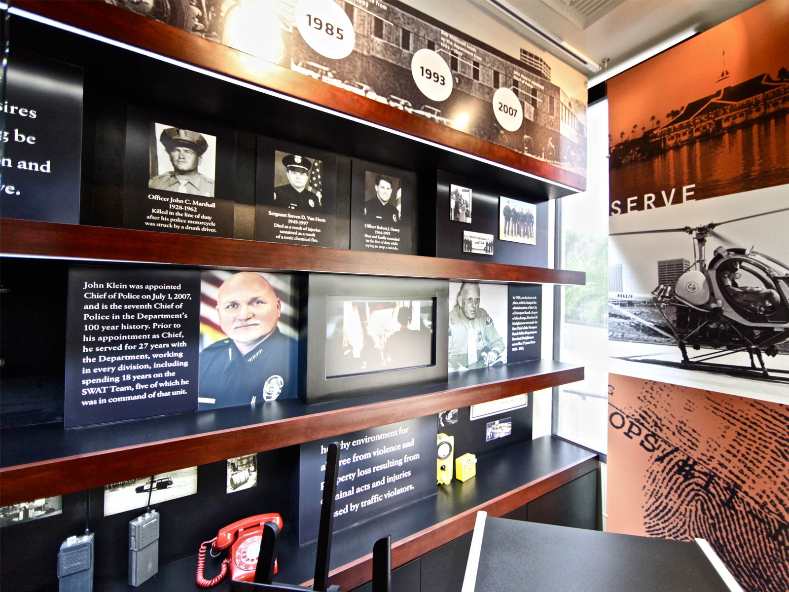 Newport Beach Police Department Interior Design