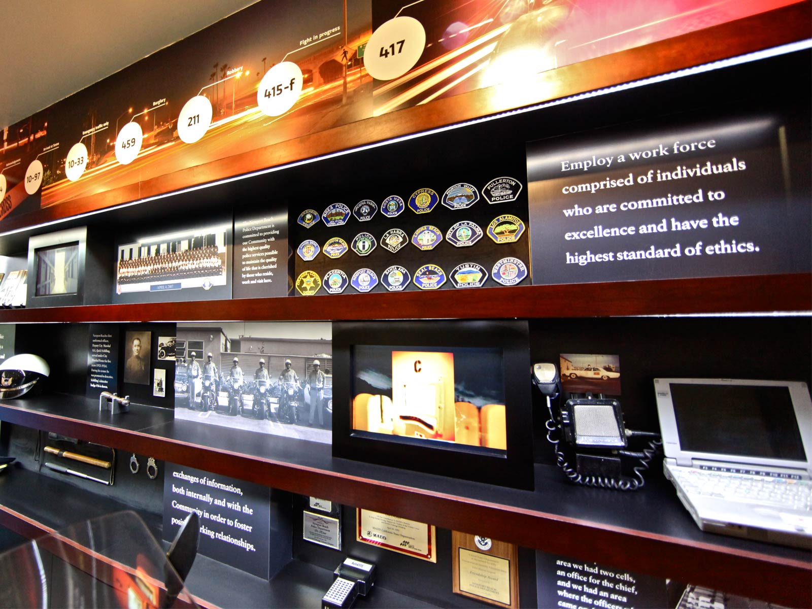 Newport Beach Police Department Interior Design