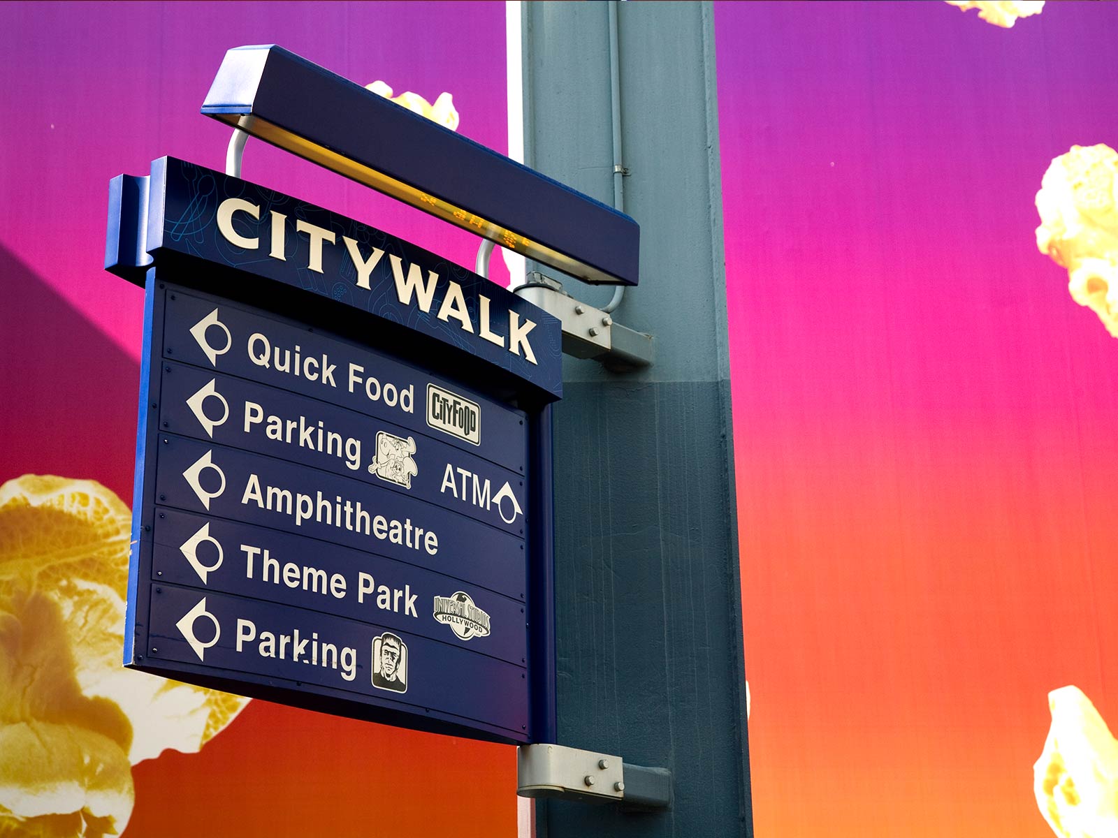 Universal Studios City Walk Environmental, Signage & Wayfinding