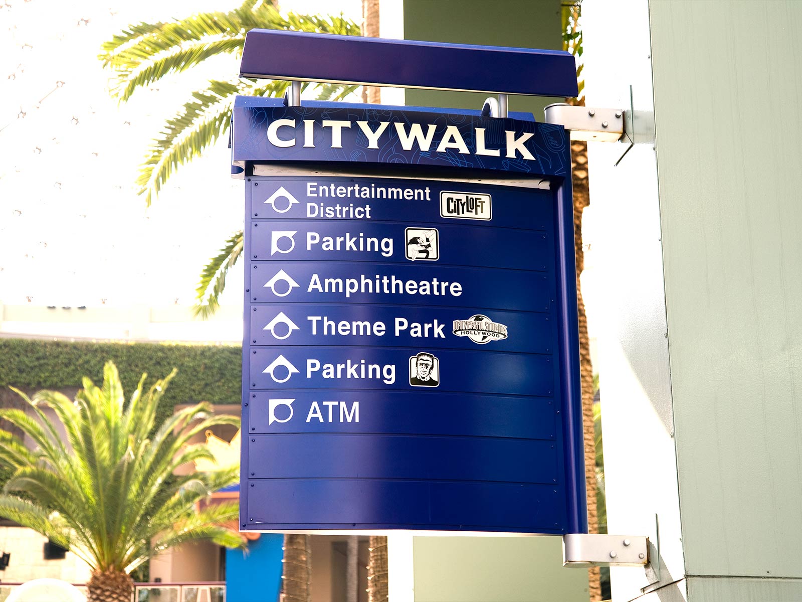 Universal Studios City Walk Environmental, Signage & Wayfinding