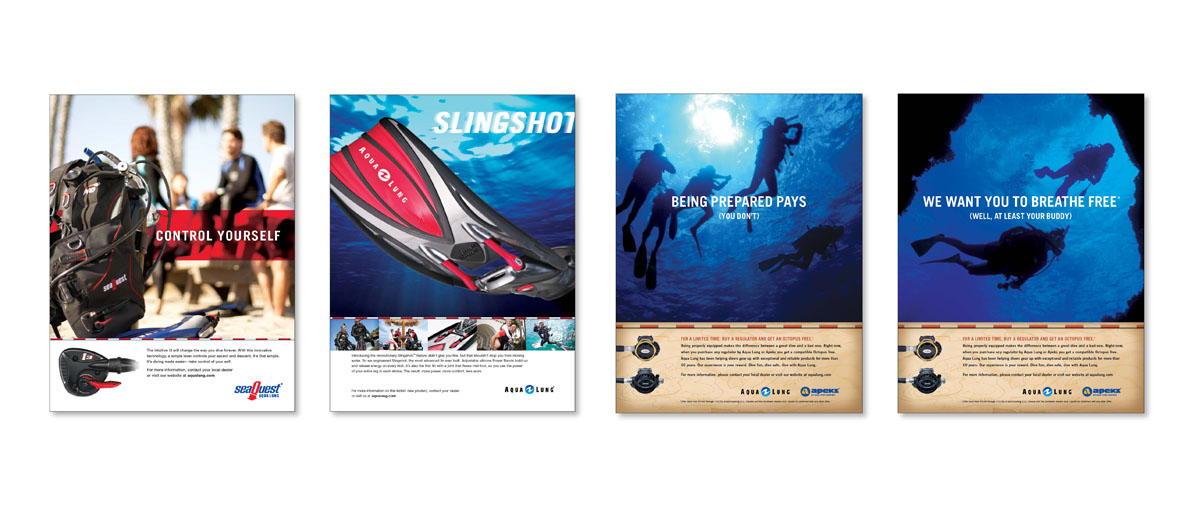 Aqua Lung Advertisement's Design