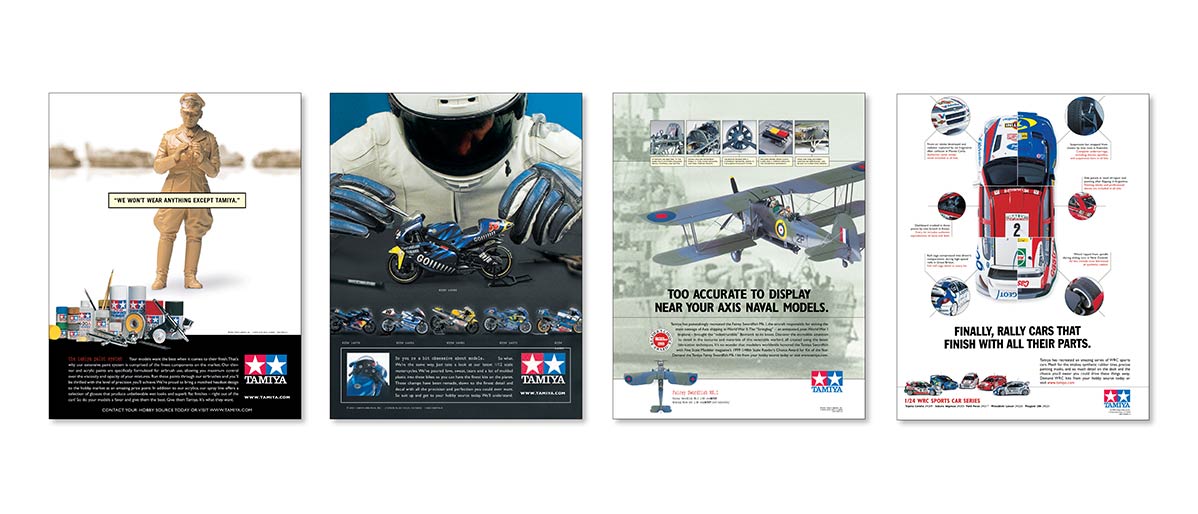 Tamiya Advertisement's Design